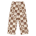 Western Checkered Sweatpants