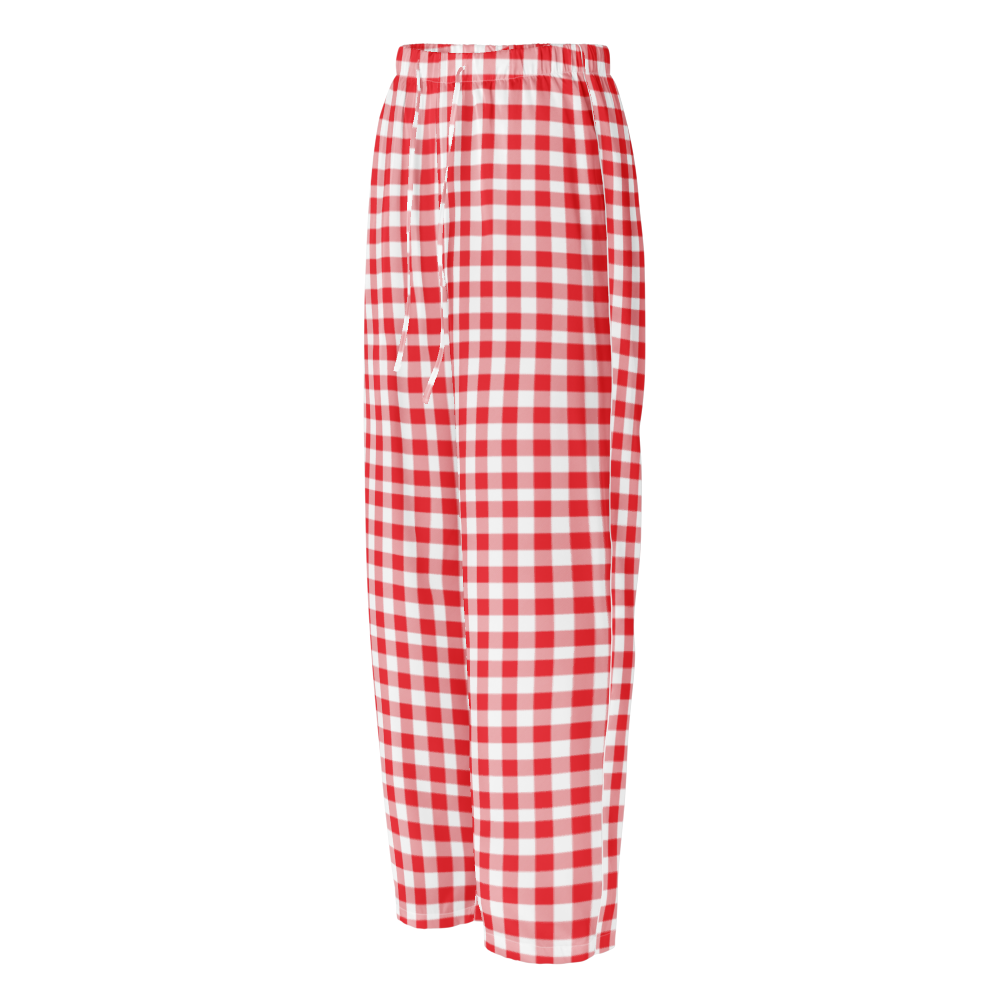 Red Checkered Pants