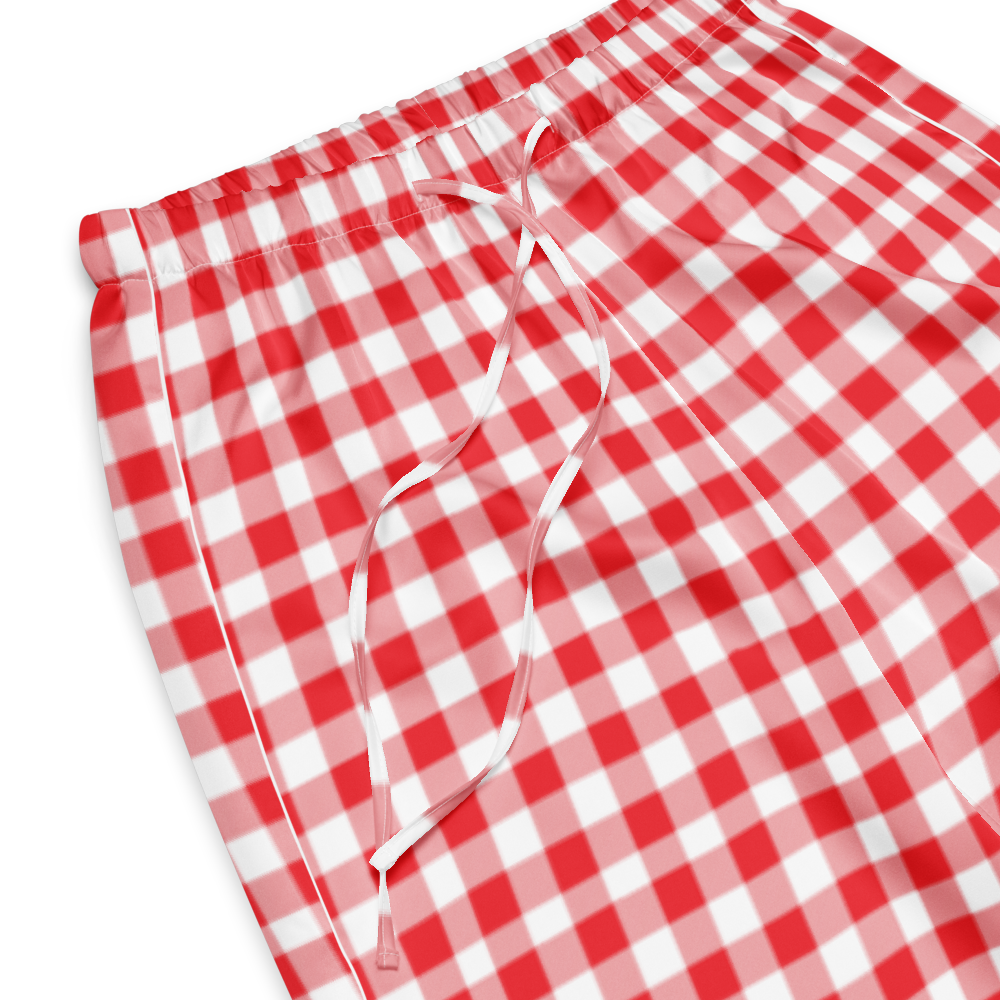 Red Checkered Pants