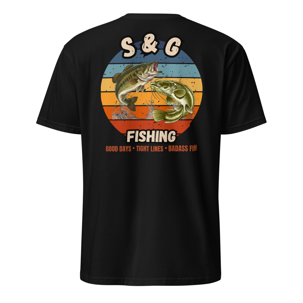 S & G Fishing Sunset Tee