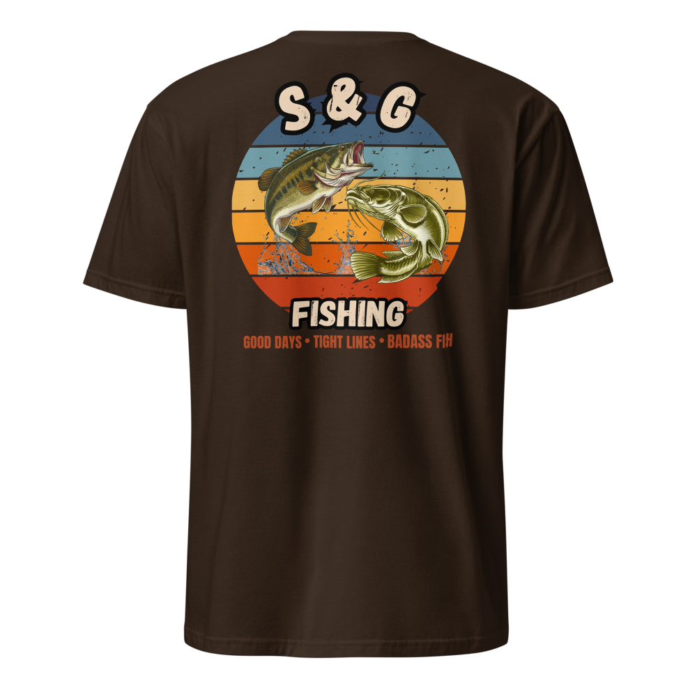 S & G Fishing Sunset Tee